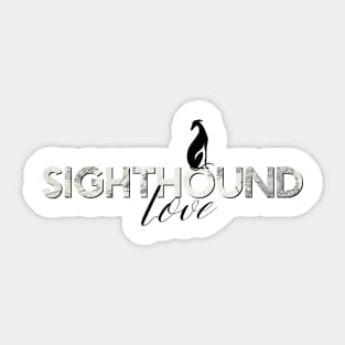 SIGHTHOUND Love Sticker